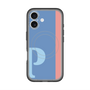 スリムプロテクションプレミアムケース with MagSafe［ オリジナル - initial color line - P blue ］