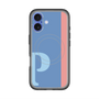 スリムプロテクションプレミアムケース with MagSafe［ オリジナル - initial color line - P blue ］