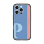 スリムプロテクションプレミアムケース with MagSafe［ オリジナル - initial color line - P blue ］