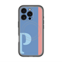 スリムプロテクションプレミアムケース with MagSafe［ オリジナル - initial color line - P blue ］