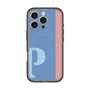 スリムプロテクションプレミアムケース with MagSafe［ オリジナル - initial color line - P blue ］