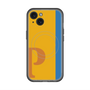 スリムプロテクションプレミアムケース with MagSafe［ オリジナル - initial color line - P orange ］