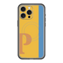 スリムプロテクションプレミアムケース with MagSafe［ オリジナル - initial color line - P orange ］