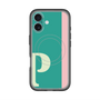 スリムプロテクションプレミアムケース with MagSafe［ オリジナル - initial color line - P green ］