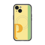 スリムプロテクションプレミアムケース with MagSafe［ オリジナル - initial color line - P yellow ］