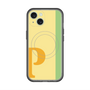 スリムプロテクションプレミアムケース with MagSafe［ オリジナル - initial color line - P yellow ］