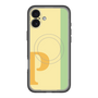 スリムプロテクションプレミアムケース with MagSafe［ オリジナル - initial color line - P yellow ］