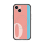 スリムプロテクションプレミアムケース with MagSafe［ オリジナル - initial color line - Q pink ］