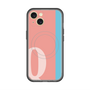 スリムプロテクションプレミアムケース with MagSafe［ オリジナル - initial color line - Q pink ］