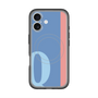 スリムプロテクションプレミアムケース with MagSafe［ オリジナル - initial color line - Q blue ］