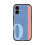 スリムプロテクションプレミアムケース with MagSafe［ オリジナル - initial color line - Q blue ］