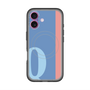 スリムプロテクションプレミアムケース with MagSafe［ オリジナル - initial color line - Q blue ］