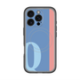 スリムプロテクションプレミアムケース with MagSafe［ オリジナル - initial color line - Q blue ］