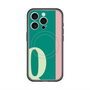 スリムプロテクションプレミアムケース with MagSafe［ オリジナル - initial color line - Q green ］