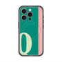 スリムプロテクションプレミアムケース with MagSafe［ オリジナル - initial color line - Q green ］