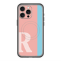 スリムプロテクションプレミアムケース with MagSafe［ オリジナル - initial color line - R pink ］