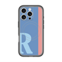 スリムプロテクションプレミアムケース with MagSafe［ オリジナル - initial color line - R blue ］