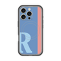 スリムプロテクションプレミアムケース with MagSafe［ オリジナル - initial color line - R blue ］