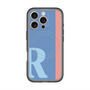 スリムプロテクションプレミアムケース with MagSafe［ オリジナル - initial color line - R blue ］