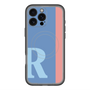 スリムプロテクションプレミアムケース with MagSafe［ オリジナル - initial color line - R blue ］
