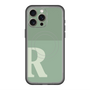 スリムプロテクションプレミアムケース with MagSafe［ オリジナル - initial two tone - R green ］