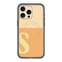 スリムプロテクションプレミアムケース with MagSafe［ オリジナル - initial two tone - S orange ］