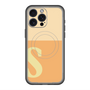 スリムプロテクションプレミアムケース with MagSafe［ オリジナル - initial two tone - S orange ］