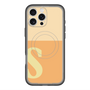 スリムプロテクションプレミアムケース with MagSafe［ オリジナル - initial two tone - S orange ］