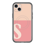 スリムプロテクションプレミアムケース with MagSafe［ オリジナル - initial two tone - S pink ］