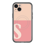 スリムプロテクションプレミアムケース with MagSafe［ オリジナル - initial two tone - S pink ］