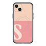 スリムプロテクションプレミアムケース with MagSafe［ オリジナル - initial two tone - S pink ］