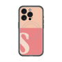 スリムプロテクションプレミアムケース with MagSafe［ オリジナル - initial two tone - S pink ］
