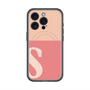 スリムプロテクションプレミアムケース with MagSafe［ オリジナル - initial two tone - S pink ］