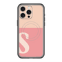 スリムプロテクションプレミアムケース with MagSafe［ オリジナル - initial two tone - S pink ］