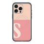 スリムプロテクションプレミアムケース with MagSafe［ オリジナル - initial two tone - S pink ］