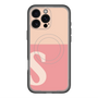 スリムプロテクションプレミアムケース with MagSafe［ オリジナル - initial two tone - S pink ］