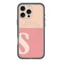 スリムプロテクションプレミアムケース with MagSafe［ オリジナル - initial two tone - S pink ］