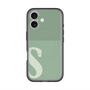 スリムプロテクションプレミアムケース with MagSafe［ オリジナル - initial two tone - S green ］