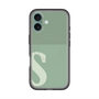 スリムプロテクションプレミアムケース with MagSafe［ オリジナル - initial two tone - S green ］