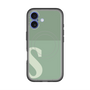 スリムプロテクションプレミアムケース with MagSafe［ オリジナル - initial two tone - S green ］