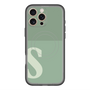 スリムプロテクションプレミアムケース with MagSafe［ オリジナル - initial two tone - S green ］