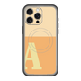 スリムプロテクションプレミアムケース with MagSafe［ オリジナル - initial two tone - A orange ］