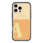 スリムプロテクションプレミアムケース with MagSafe［ オリジナル - initial two tone - A orange ］