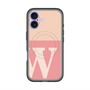 スリムプロテクションプレミアムケース with MagSafe［ オリジナル - initial two tone - W pink ］