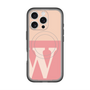 スリムプロテクションプレミアムケース with MagSafe［ オリジナル - initial two tone - W pink ］