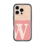 スリムプロテクションプレミアムケース with MagSafe［ オリジナル - initial two tone - W pink ］