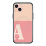 スリムプロテクションプレミアムケース with MagSafe［ オリジナル - initial two tone - A pink ］
