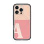 スリムプロテクションプレミアムケース with MagSafe［ オリジナル - initial two tone - A pink ］