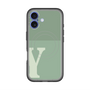 スリムプロテクションプレミアムケース with MagSafe［ オリジナル - initial two tone - Y green ］