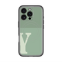 スリムプロテクションプレミアムケース with MagSafe［ オリジナル - initial two tone - Y green ］